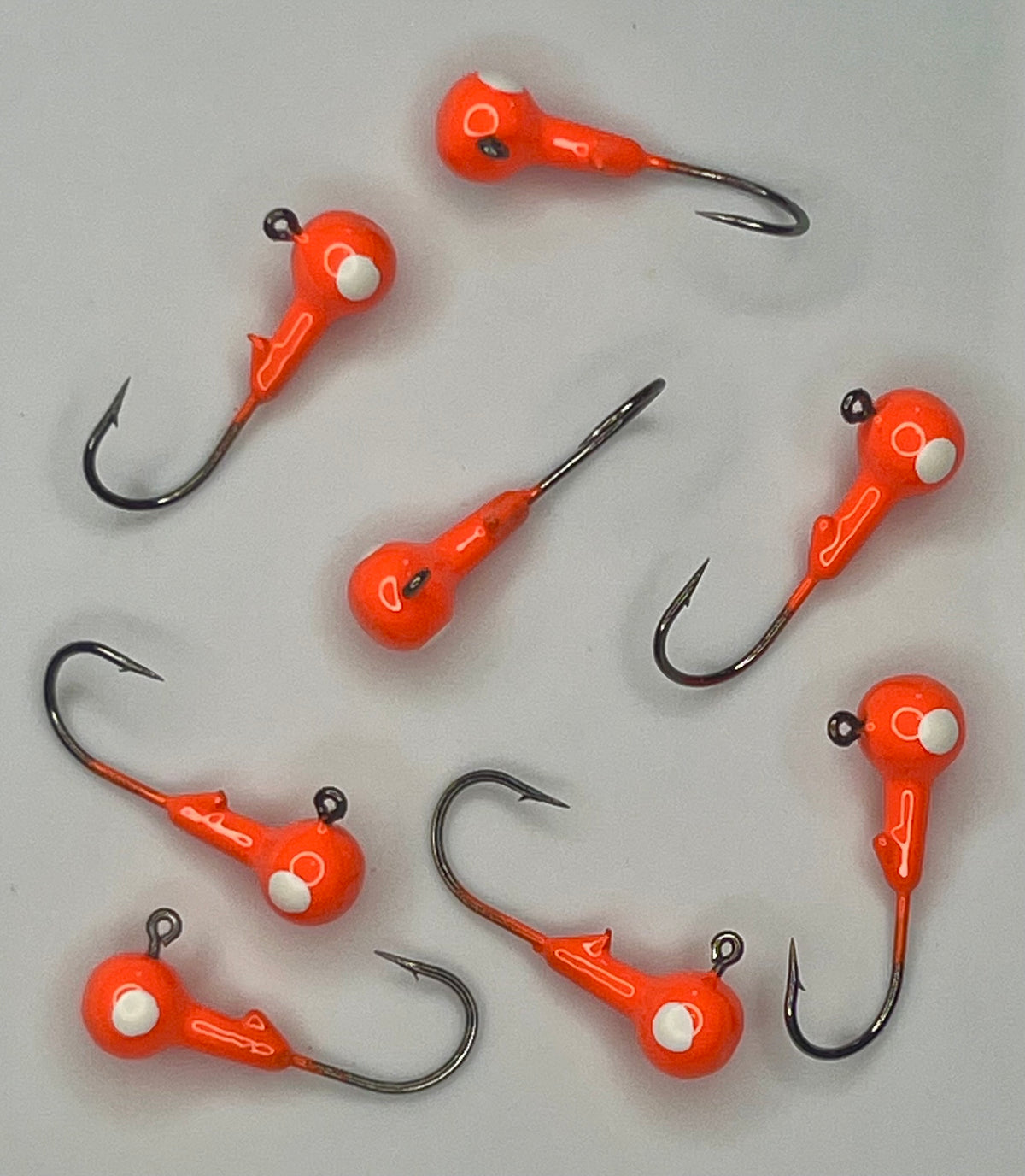 Orange Ball Head Jig