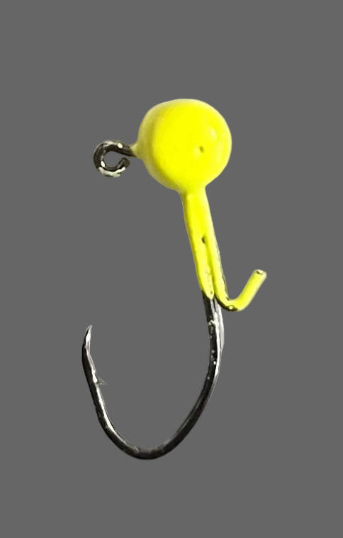 Yellow- Crappie Jig Hooks