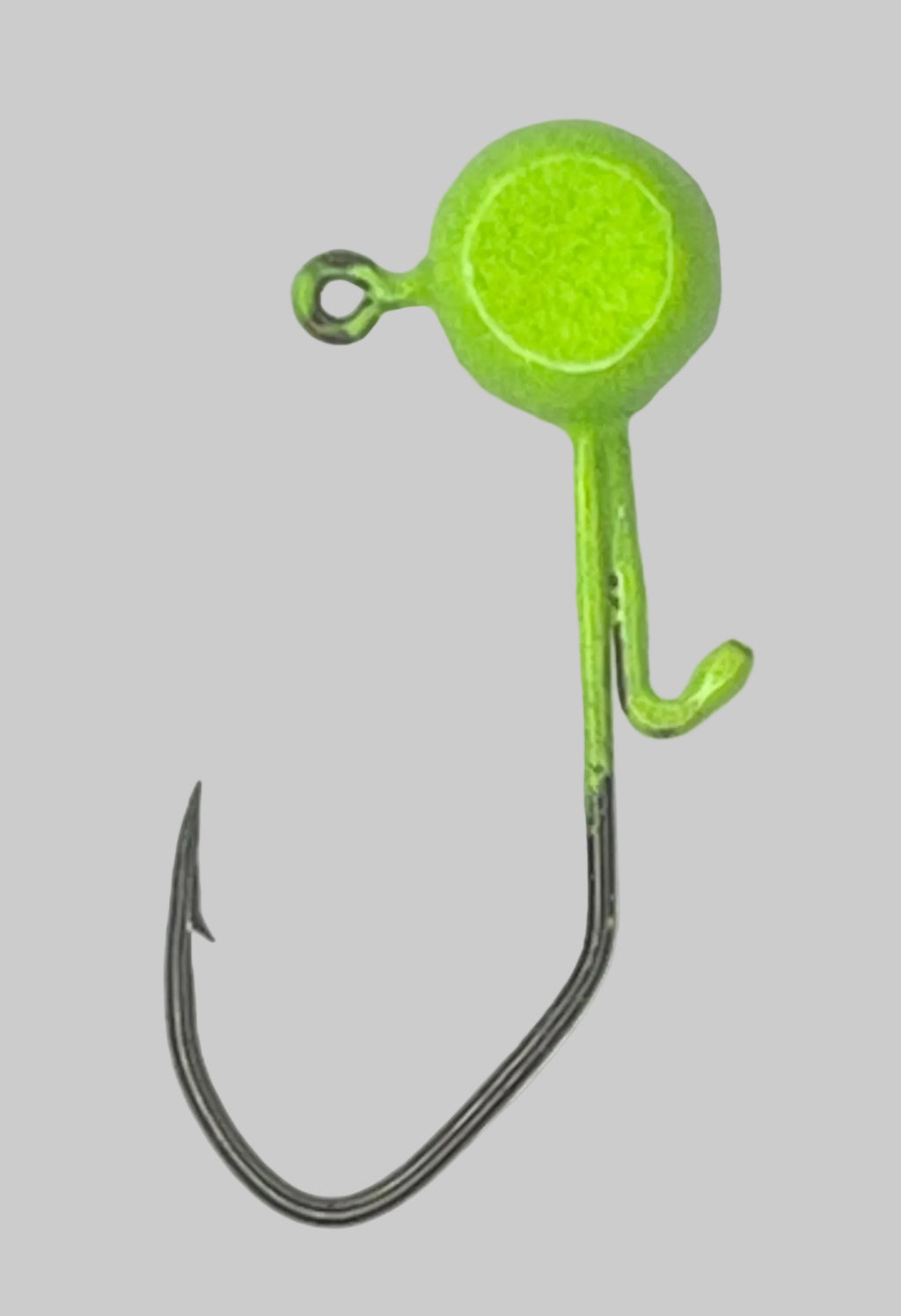 Chartreuse- Crappie Jig Hooks